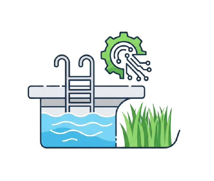 Pool & Lawn Icon